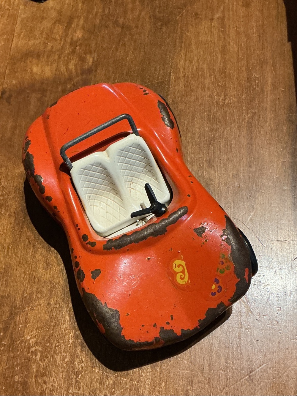 Vintage Tonka Circa 70s Orange Dune Buggy Hippy